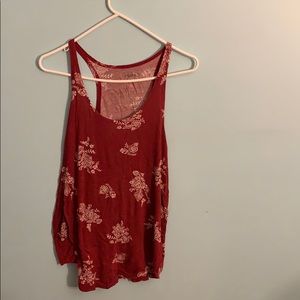 Floral print tanktop